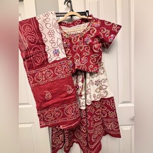 New Corton Chaniya Choli - size medium